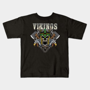 Viking Skull 4.4 Kids T-Shirt